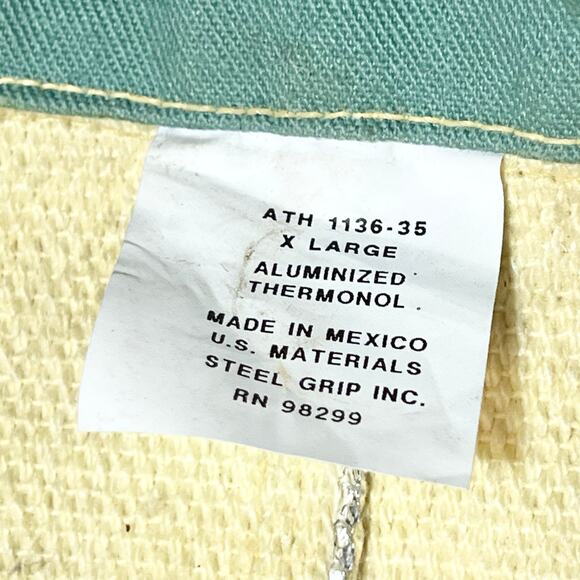 Steel Grip Aluminized Thermooal Jacket XL Heat Flame Resistant Clothing 1136-35 - Picture 5 of 5